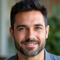 Portrait of Michael Rodriguez, a confident stress management specialist.
